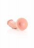 Krzywy penis dildo na mocnej przyssawce 15 cm